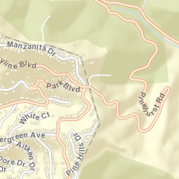 Eastport California Street Map