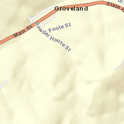 Groveland California Street Map