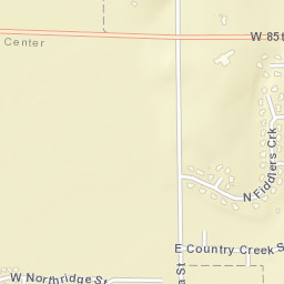 1521-1591 W 85th St N Valley Center Street Map