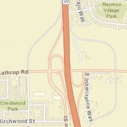 1804 Elmwood Ln Manteca California Street Map