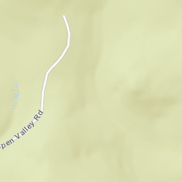 Aspen Valley California Street Map