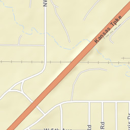 Kansas Turnpike, El Dorado, KS 67042, USA Street Map