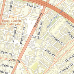 2654 Harrison St, Oakland, CA 94610, USA Street Map