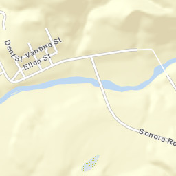 Knights Ferry California Street Map