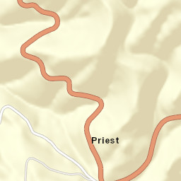 Priest California Street Map