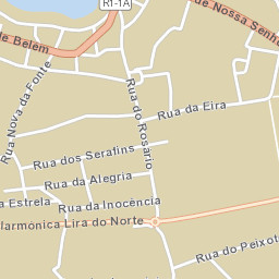 Rabo de Peixe Street Map
