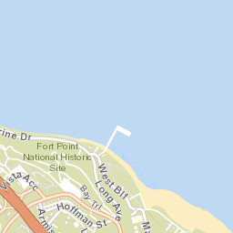 1400-1440 El Camino Real, Golden Gate National Recreation Are Street Map