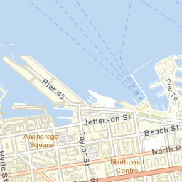 Fisherman's Wharf, CA 94133, US Street Map