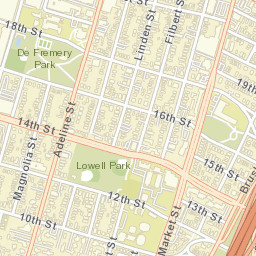 1810 Adeline St, Oakland, CA 94607 Street Map