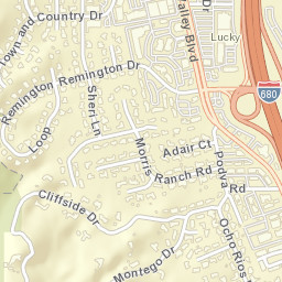 284 Remington Loop Danville, California Street Map