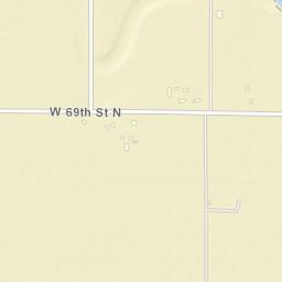 3801-3901 W 69th St N, Valley Center, KS Street Map