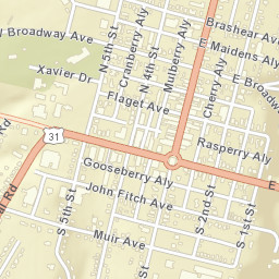 102 Court Square Bardstown KY Street Map