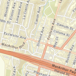Dimond District California Street Map