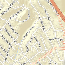 4139 Midvale Ave, Oakland, CA 94602, USA Street Map