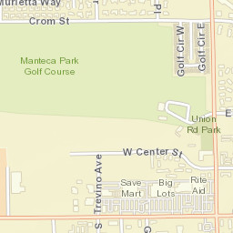 1499 W Yosemite Ave Manteca Street Map