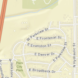 6478-6500 North Hydraulic Avenue Park City Street Map