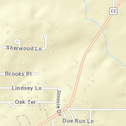 2002 Sherwood Ct Farmington MO Street Map