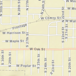 1511 W Walnut St Herrin IL 62948 Street Map