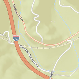 Midland Trail, George Washington National Street Map