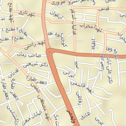 Hashtpar Street Map
