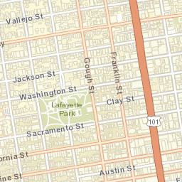 1920 Franklin St, San Francisco, CA 94109 Street Map