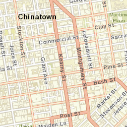 1 Montgomery Street San Francisco CA Street Map