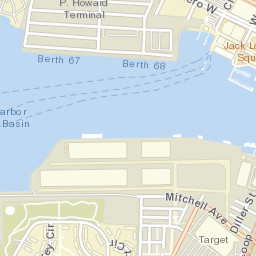 230 Mosley Ave Alameda, California Street Map