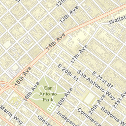 1601 International Blvd, Oakland, CA 94606, Street Map