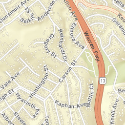 4421 Fair Ave, Oakland, CA 94619, USA Street Map