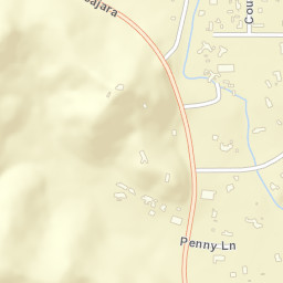 Tassajara California Street Map