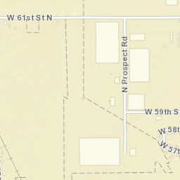 802 W 61st Street North, Wichita, KS Street Map