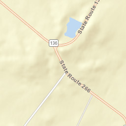 KY-136 Henderson Kentucky Street Map