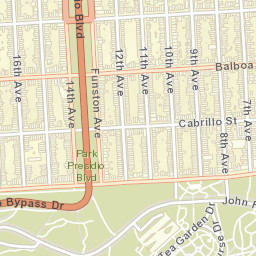 683 7th Ave, San Francisco, CA 94118, USA Street Map