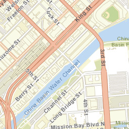 425 Townsend St San Francisco, California Street Map