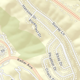 7774 Hansom Dr Oakland, California Street Map