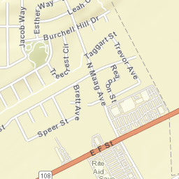 1501-1505 East F Street, Oakdale, CA 95361 Street Map