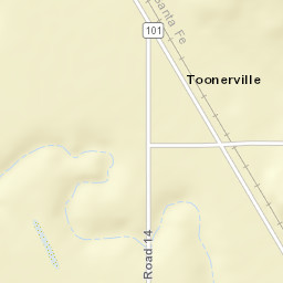 Toonerville Colorado Street Map