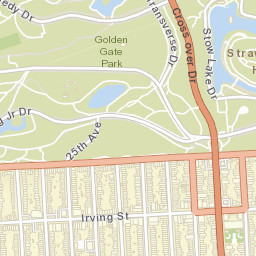 1216 23rd Ave San Francisco CA Street Map