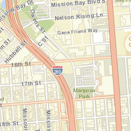 600 Minnesota St San Francisco, California Street Map