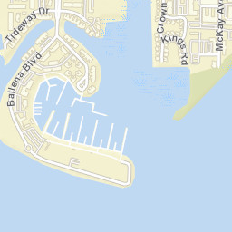 1222 Ballena Blvd Alameda, California Street Map