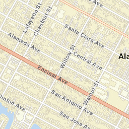 2034-2070 Clinton Ave, Alameda, CA 94501 Street Map