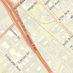 801-909 45th Ave, Oakland, CA 94601, USA Street Map