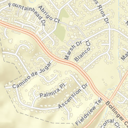 2701 Bollinger Canyon Road, San Ramon, CA Street Map