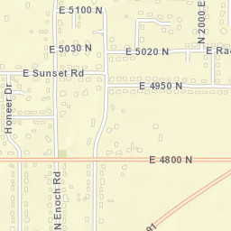 1856-1870 Saddleback View Dr, Enoch, UT Street Map