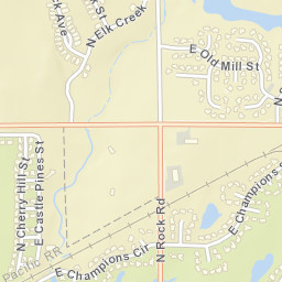 7819-7999 E 45th St N, Bel Aire, KS 67226 Street Map