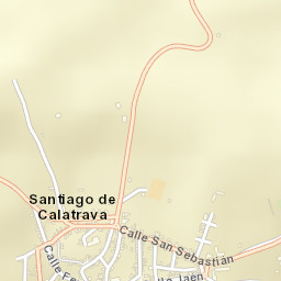Santiago de Calatrava Street Map