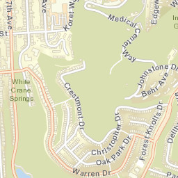 10 Koret Way San Francisco CA Street Map