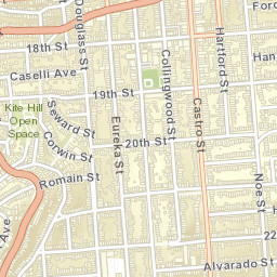 4531 20th St, San Francisco, CA 94114 Street Map