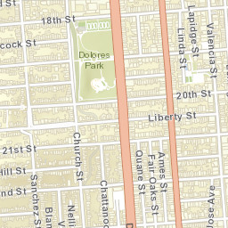 787 Valencia St San Francisco, California Street Map