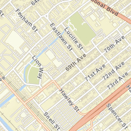 Lockwood Gardens California Street Map